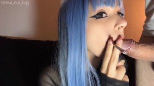 Smoking and Sucking Dick at the same time by alt girlfriend (full vid on my 0nlyfans/ManyVids)