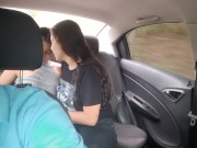 I kiss with a stranger in the back seat of the Uber and she takes off my shirt and caresses me 11/16