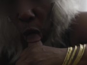 Big ass booty ebony Milfs love to suck BBC for fun 15/16