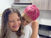 ESTOY CALIENTE! chupame los pezones primero y luego terminas de lavar 3/16