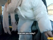 Fake Taxi Beautiful model wearing a tiny thong fucks her taxi driver in a hard sex porn video 1/16