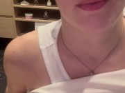 he asks me for a quiet handjob because he is a fan of manojob 8/16