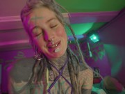 I enjoy anal hardcore rough sex give blowjob and masturbation with my big toys - tattooed woman 3/16