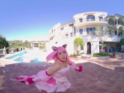 U Can’t Stop Imagining Leana Lovings As TOKYO MEW MEW Ichigo On Her Knees Sucking Your Dick 1/16