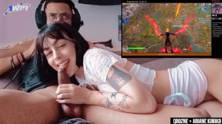 QroZne Challenge EP 04 - BOQUETE NA LIVE DE FORTNITE ft. Ariane ...