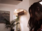 LUCIDFLIX Thin brunette hottie Gianna Dior seduces her boxer boyfriend 15/16