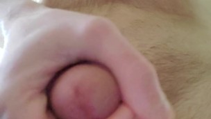 Teasing throbbing cock and balls till they pulse