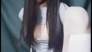 ドライでイク男の娘Japanese Crossdresser Dry Orgasm