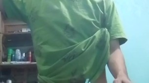 Filmo de frente y por detras a mi novia de perrito