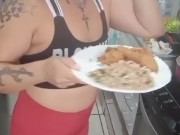 Farting in his food 1/16