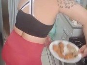 Farting in his food 4/16