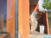 The garden cleaner CLEANED MY PIPES, my ASS was full of CUM 1/16