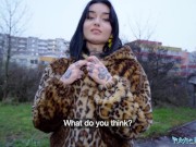 Public Agent Tight babe Francaise deepthroat and hardcore sex with big cock 3/16