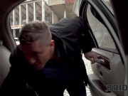 BRIDE4K. Future spouses don't lose time and fuck in limo while on route to the wedding 3/16