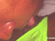 Ebony Pussy Eating for 5 mins straight! Backshots with a creampie ending 1/16