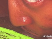 Ebony Pussy Eating for 5 mins straight! Backshots with a creampie ending 6/16