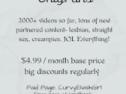 All natural orgasm on my knees 2/16