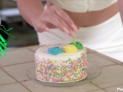 My Man Gave Me His Huge Dick and Some Cake On My Bday 1/16