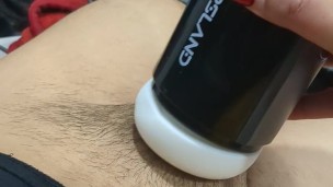 Husband's 1st Sex Toy Enjoyment