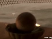 Hot blowjob action with this sensual blond honey and cock 3/16