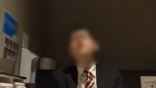 スーツリーマンが仕事終わりに変態ケツワレオナニー【サンプル動画】