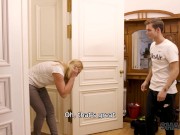 SHAME4K. Unexpected and unforgettable sexy in the shower with delicious mature 3/16