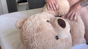 I Fuck My Teddy Bear With My Fat Cock Boygym