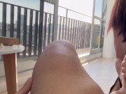 Mamada y beso negro para mi vecino 10/16