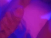 My big tits while I suck my stepfather's huge cock