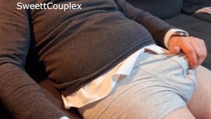 Jerking off in the office break room after a hard day