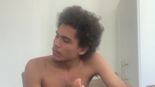 Sucking my toes like a lollipop