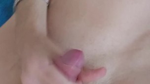 Cum with Big Saline Balls