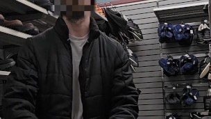 Trying underwear since there's no fitting room