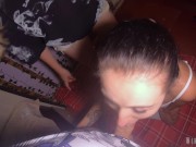 Kinky Couple Used Their Friend / Face and Throat Fuck / Massive Facial 4/16