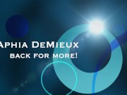 Aphia DeMieux Returns For More Oral Pleasures and to Show Off Her Amazing Ass 1/16