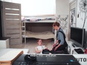 TUTOR4K. Man pretends to have a heart attack to seduce his English tutor 8/16