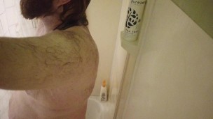 Little Sissy Sub Dances and poses Sexy in the shower Hot Soapy Action POV Point of View HD