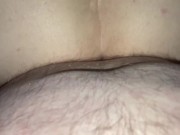 Stepsister takes rough doggy creampie 12/16