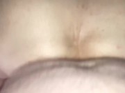 Stepsister takes rough doggy creampie 9/16