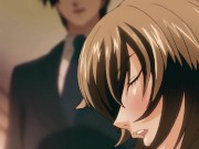 Horny Girl with Hairy Pussy and Provocative Dress Likes to do Paizuri 7/16