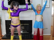 SB#2-3) Monica, Karlee and Sandra do Bondage, Vibrators, Strap-on Fuck, Eating Pussy, Standup Fuck, Blowjobs 1/16