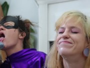 SB#2-3) Monica, Karlee and Sandra do Bondage, Vibrators, Strap-on Fuck, Eating Pussy, Standup Fuck, Blowjobs 16/16