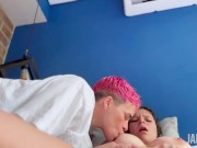 TE AGARRÉ! Le chupo las tetas para ustedes 14/16