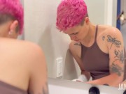 QUE RICO CHUPAS! Me dieron lengua antes de ir a la cama 1/16