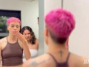 QUE RICO CHUPAS! Me dieron lengua antes de ir a la cama 5/16