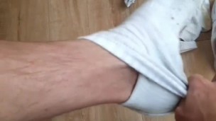 Smelly socks and feet for real sniffers