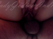 La mia figa larga e pelosa viene scopata in primo piano a pecorina! Amatoriale italiano - Plug anale 14/16