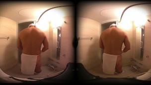 Tighten Etchu loincloth and enjoy enemagra and dildo in 2 screens