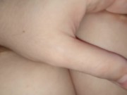 Home Alone in Bed with Stepbrother, Horny and Made Him Touch My Hot Body