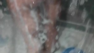 I masturbate while my roommate takes a shower